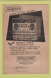 Matchbook Cover - Jackson Electric Instrument Dayton OH 40 Strike