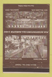 Matchbook Cover - Linden Alleys bowling Sweet Shoppe Hamilton OH 40 Strike