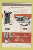 Matchbook Cover - Dollar Federal Savings Columbus OH 40 Strike