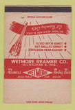 Matchbook Cover - Westmore Reamer Milwaukee WI boring bars 40 Strike