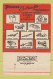 Matchbook Cover - Pioneer Engineering Works Minneapolis MN 40 Strike