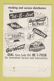 Matchbook Cover - National Truck Equipment Company Kansas City MO 40 Strike