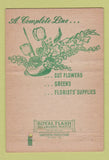 Matchbook Cover - Atlanta Wholesale Floral Atlanta GA flowers 40 Strike