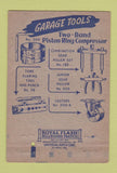 Matchbook Cover - Cal Van Machine Products Jackson MI auto parts 40 Strike