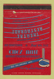 Matchbook Cover - Chez Ami Theatre Restaurant Buffalo NY 40 Strike