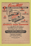 Matchbook Cover - CH Dutton Steam Generator Kalamazoo MI 40 Strike