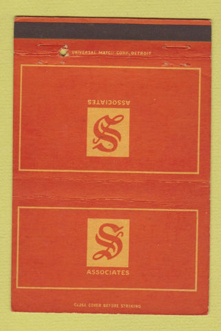 Matchbook Cover - LT Swallow Packaging Packing Materials Detroit MI 40 Strike