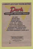 Matchbook Cover - Park Chemical Detroit MI heat treating 40 Strike