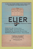 Matchbook Cover - Eljer Plumbing Fixtures  40 Strike
