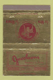 Matchbook Cover - Jacobson's San Diego CA Hart Schaffner Marx Clothes 40 Strike