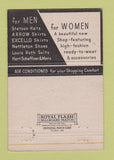Matchbook Cover - Jacobson's San Diego CA Hart Schaffner Marx Clothes 40 Strike