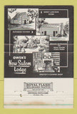 Matchbook Cover - Owen's New Salem Lodge IL WEAR 40 Strike