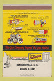 Matchbook Cover - Suburban Propane Bennettsville SC 40 Strike