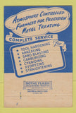 Matchbook Cover - Sterling Steel Treating Detroit MI 40 Strike