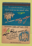 Matchbook Cover - Leo Rose Clothes Store Chicago IL 40 Strike