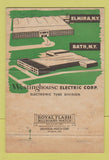 Matchbook Cover Westinghouse Reliatron Tubes Electronic Los Angeles CA 40 Strike