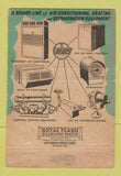 Matchbook Cover - Chrysler Airtemp Heating Air Conditioning 40 Strike