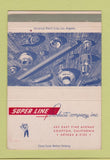 Matchbook Cover - Super Line Products Compton CA valves electrical 40 Strike