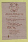Matchbook Cover - Twin City Testing Engineering Labs St Paul MN 40 Strike