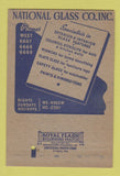 Matchbook Cover - National Glass Company Providence RI 40 Strike