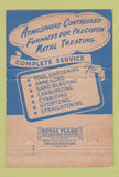 Matchbook Cover - Sterling Steel Treating Detroit MI 40 Strike