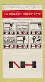Matchbook Cover - A/S Nielsen Holst Denmark fork lifts 40 Strike