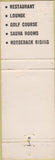 Matchbook Cover - Governor's Hosue Motel Montgomery AL
