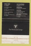 Matchbook Cover - Park Towers Restaurants Hong Kong WEAR 40 Strike