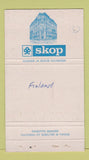 Matchbook Cover - Skop Finland  40 Strike