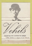 Matchbook Cover - Vehils Cataluna Castilla Spain WEAR 40 Strike