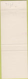 Matchbook Cover - Mission Cleaners Salinas CA purple