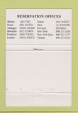 Matchbook Cover - Jolly Hotel Atlanta Brussels Belgium La Veranda 40 Strike