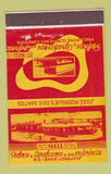 Matchbook Cover - Posto Shell Matriz Bahia  40 Strike