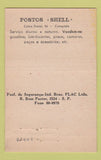 Matchbook Cover - Posto Shell Matriz Bahia  40 Strike