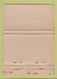 Matchbook Cover - Park Hotel Hong Kong 40 Strike
