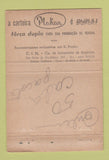 Matchbook Cover - Fosforos Universal Matches Brazil Sao Paulo 40 Strike