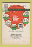 Matchbook Cover - South Coast Life Insurance Company 40 Strike