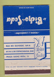Matchbook Cover - Bicho da Seda Copacabana Brazil WEAR 40 Strike