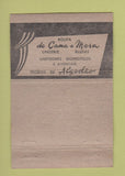Matchbook Cover - Bicho da Seda Copacabana Brazil WEAR 40 Strike