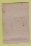 Matchbook Cover - Medalha Appliances World's Fair Brussels Brazil 40 Strike
