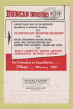 Matchbook Cover - Duncan Industries Los Angeles CA 40 Strike