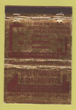 Matchbook Cover Mill Engineering Machinery Los Angeles Oakland CA WEAR 40 Strike