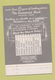 Matchbook Cover - Commercial Bank Delphos OH 40 Strike