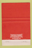 Matchbook Cover - Oregonia Steel Fabricating Lebanon OH Asheville NC 40 Strike
