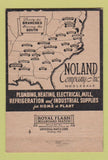 Matchbook Cover - Noland Company Plumbing Heating Supply Jackson MS 40 Strike