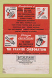 Matchbook Cover - Panner Corporation Marking Equipment Pittsburgh PA 40 Strike
