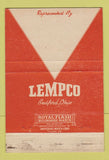 Matchbook Cover - Lempco Auto Service Equipment Bedford OH 40 Strike