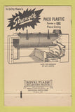 Matchbook Cover - North State Pyrophyllite Greensboro NC plastics 40 Strike