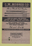 Matchbook Cover - Morris End Brushes Casting Cleaning Detroit MI 40 Strike