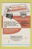 Matchbook Cover - Dollar Federal Savings Columbus OH 40 Strike